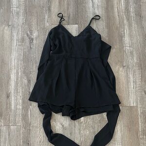 Abercrombie & Fitch Black Romper